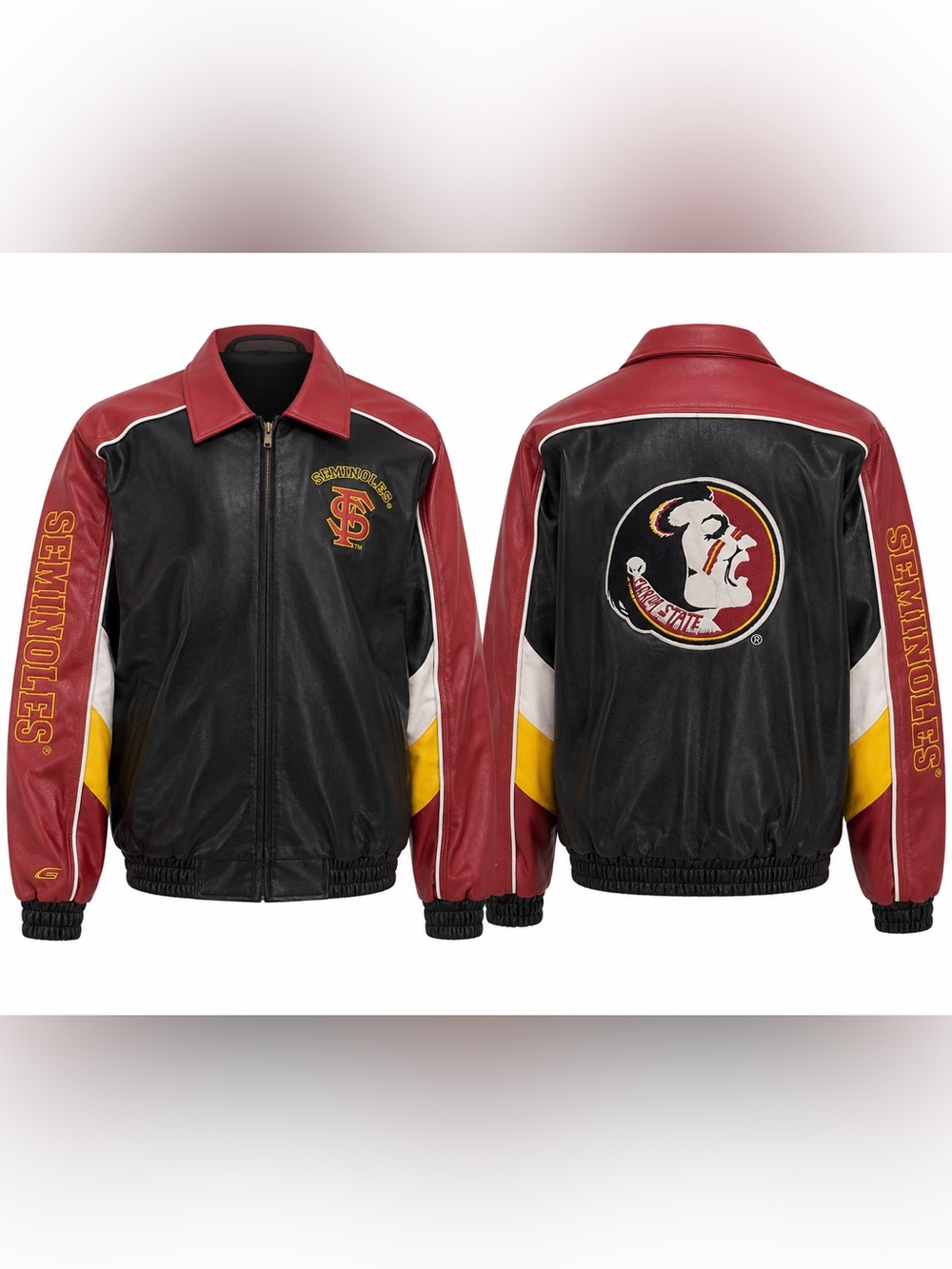 🏈 Vintage Florida State Seminoles Varsity Jacket by G-III Sports by Carl Banks
